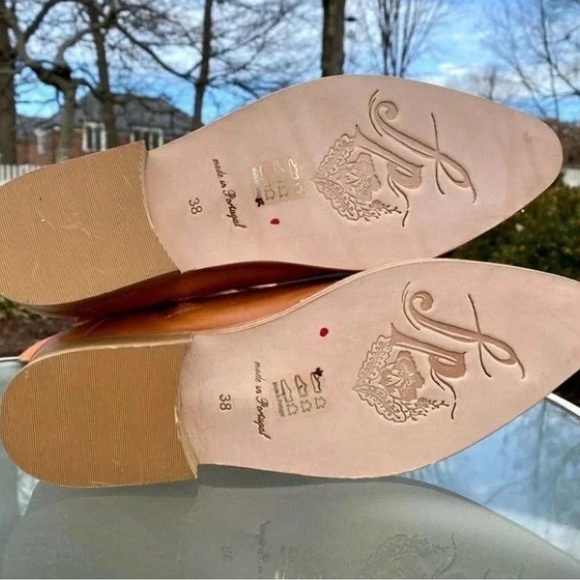 Free People Tan Over-the-Knee Leather Boots - New Without Tagd - Picture 5 of 5